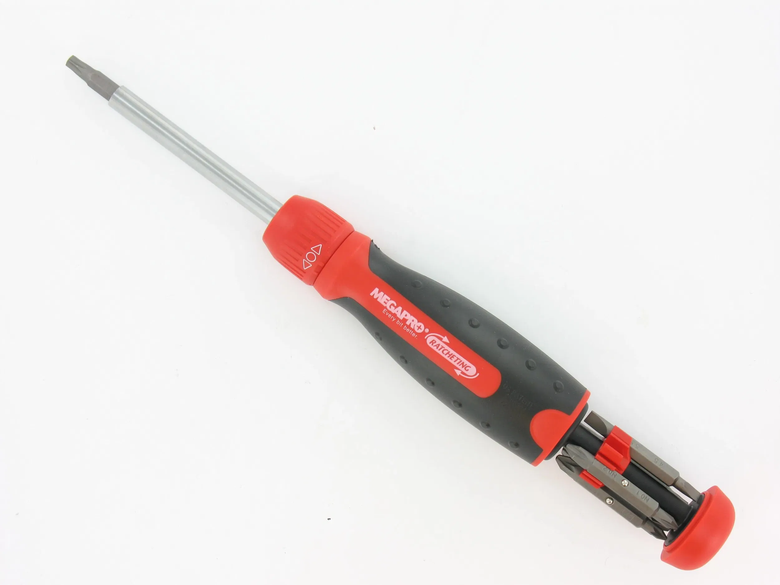 Hubi Tools CAMEGA13R Megapro 13:1-ben racsnis csavarhúzó bit hegyekkel termék fő termékképe