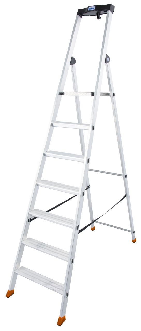 Krause MONTO Solido egy oldalon járható lépcsőfokos állólétra, 7 fokos termék fő termékképe