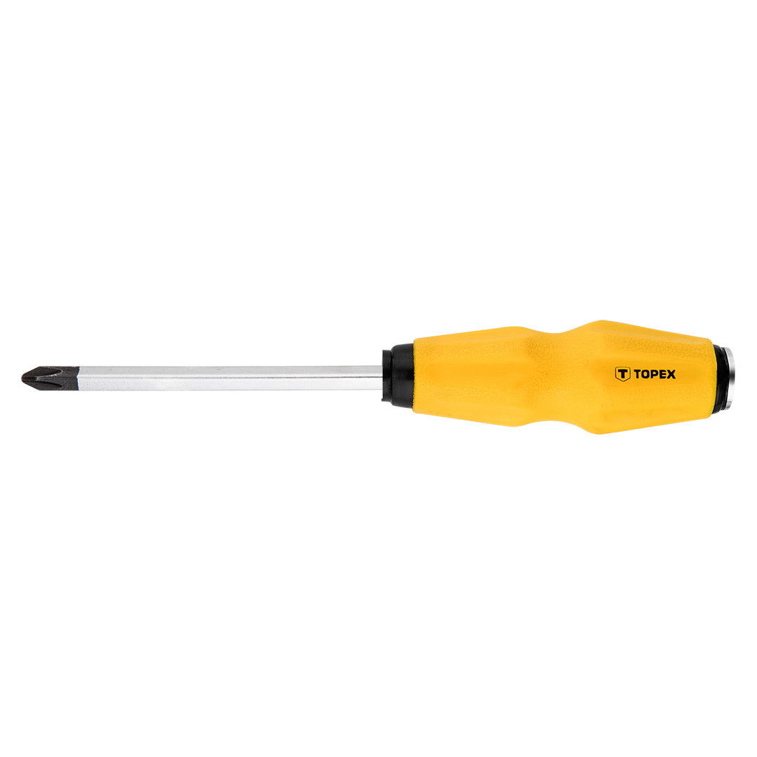 Topex 39D261 üthető kereszt csavarhúzó, CrV acél, 210/100 mm, PH2 termék fő termékképe