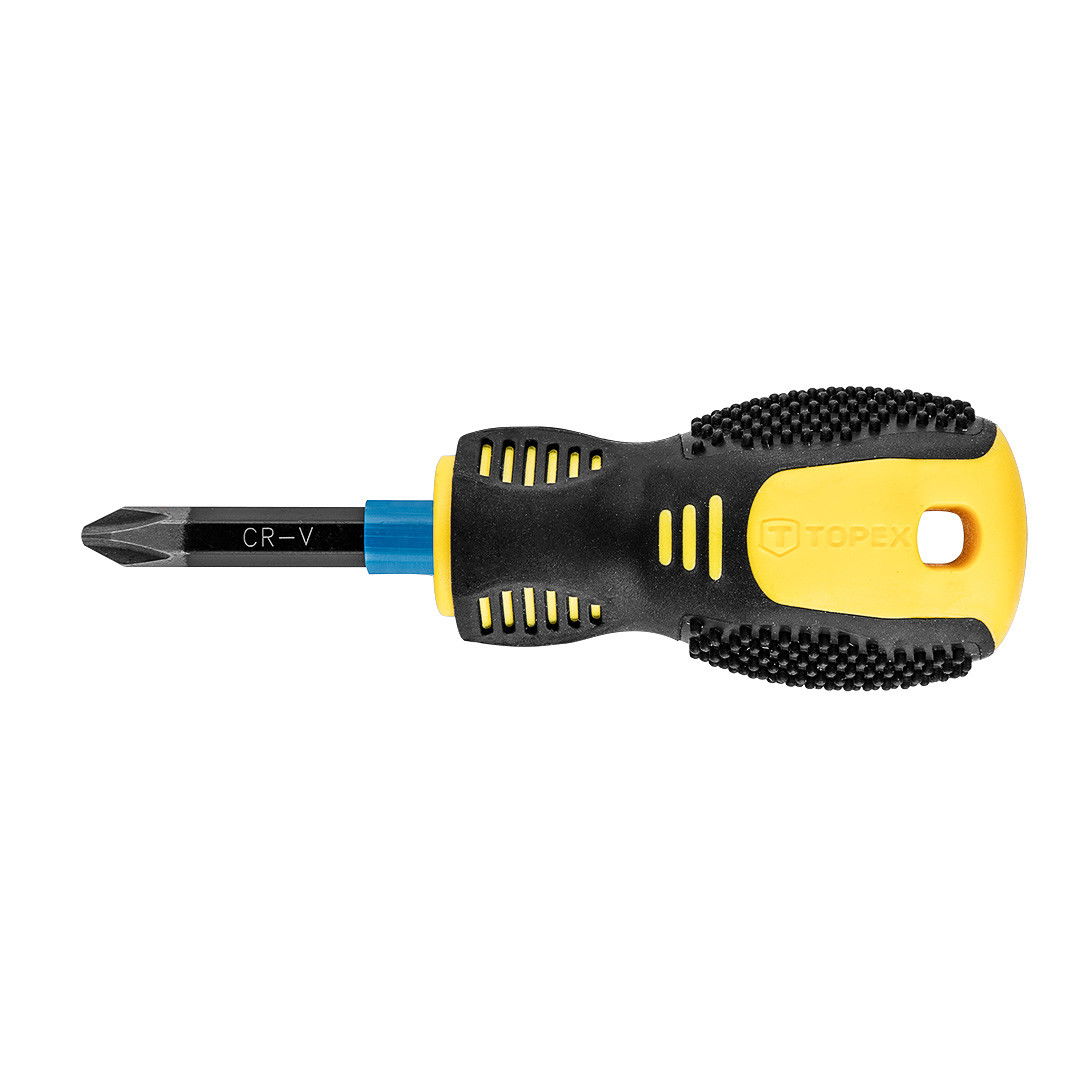 Topex 39D822 kereszt csavarhúzó, CrV acél, 100/38 mm, PH2 termék fő termékképe