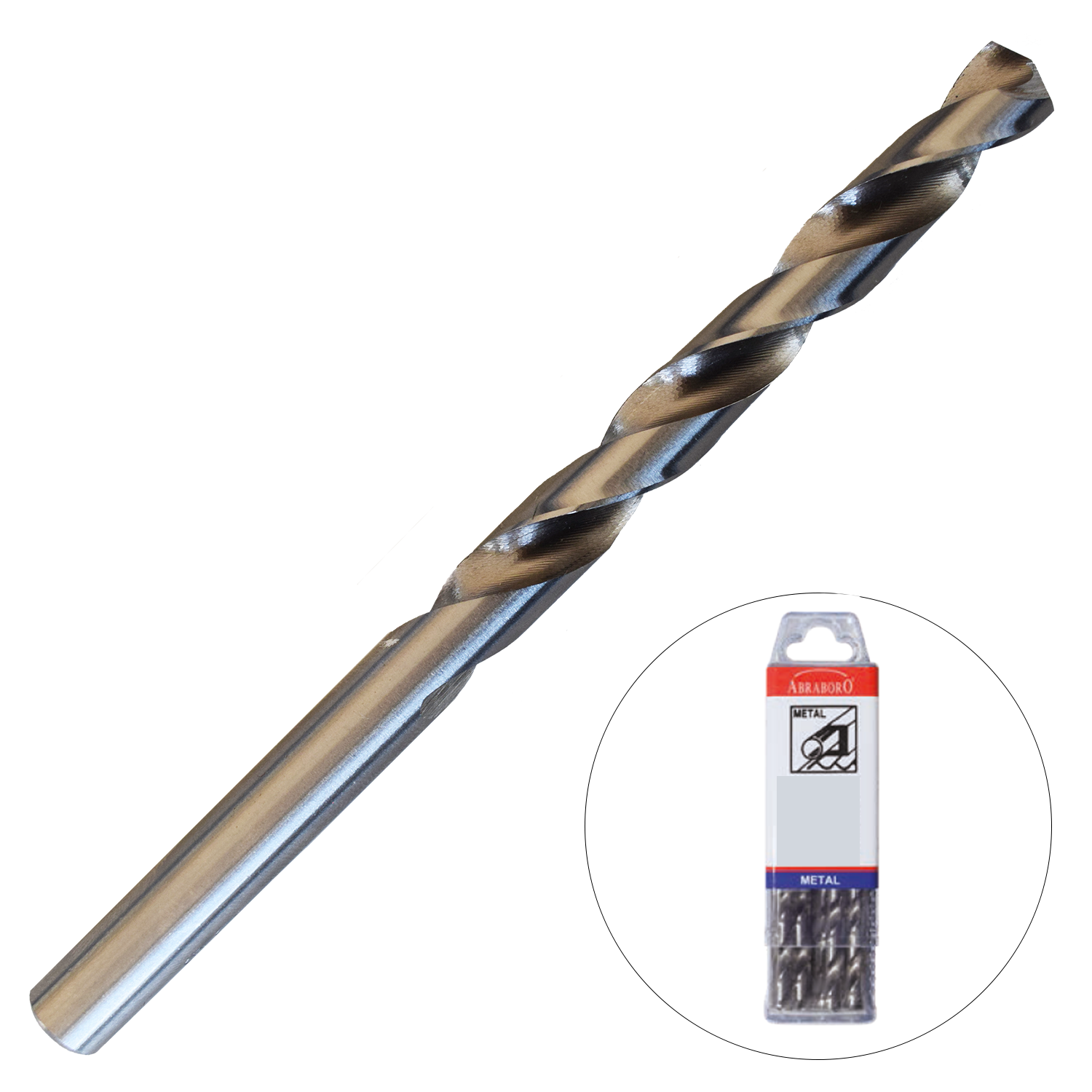 Abraboro 8.2 x 117 / 75 mm HSS-GS fémfúró X-Pack, 10 db/csomag termék fő termékképe