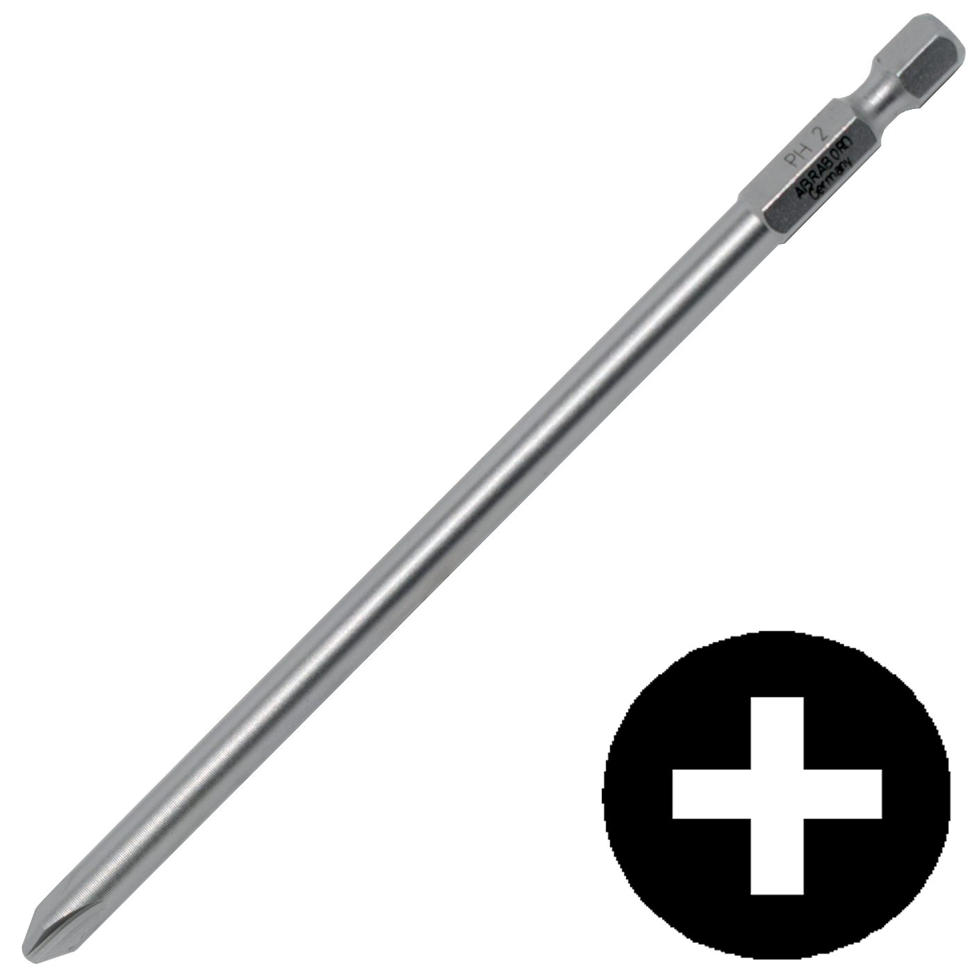 Abraboro PH 2 x 127 mm Phillips SUPRA bit, 3 db/csomag termék fő termékképe
