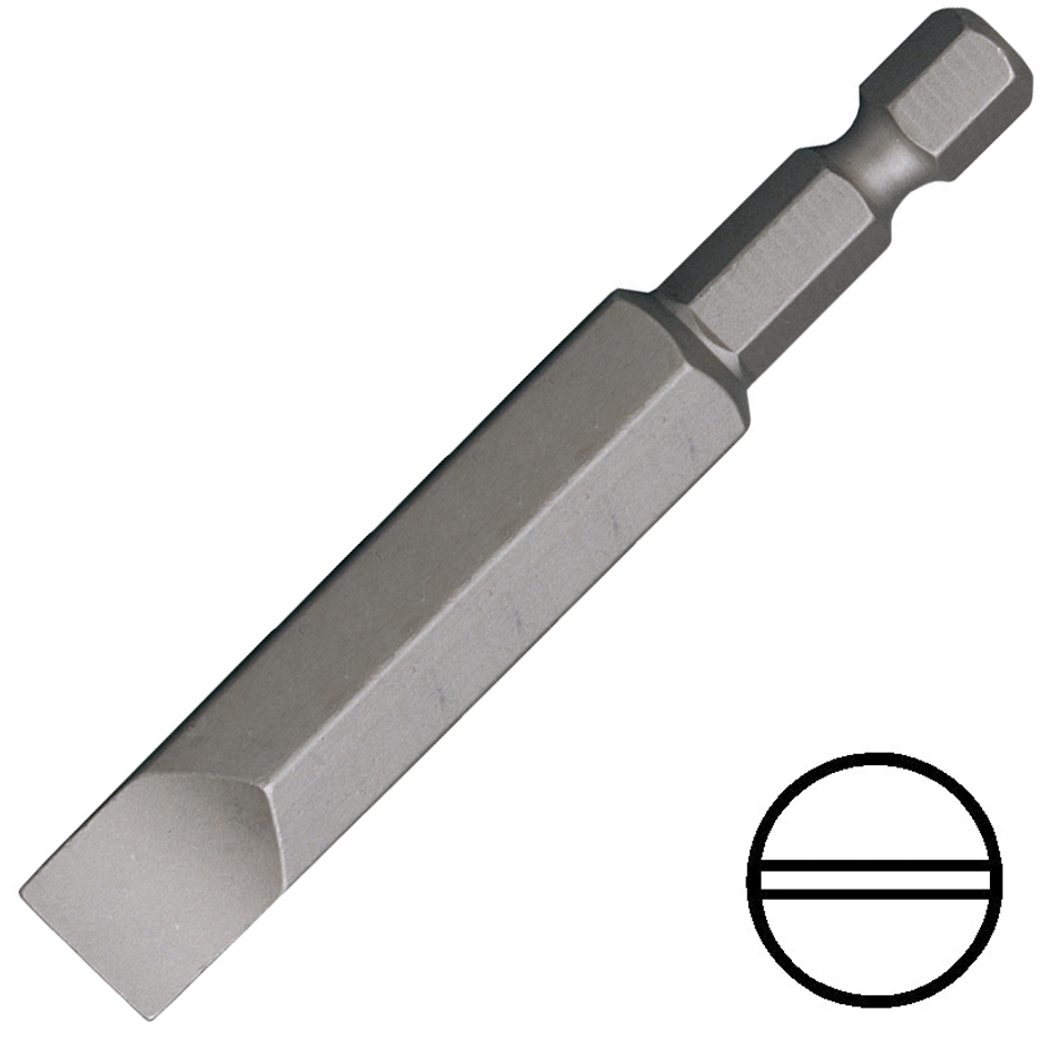 KENNEDY 8.0 mm hornyos csavarhúzó bit 1/4" közvetlen meghajtóval, 90 mm, termék fő termékképe