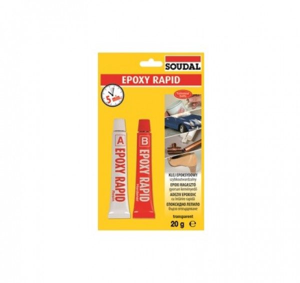 Soudal Epoxy Rapid hobbi ragasztó, 20 g termék fő termékképe