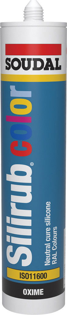 Soudal Silirub Color neutrális szilikon, 300 ml termék fő termékképe