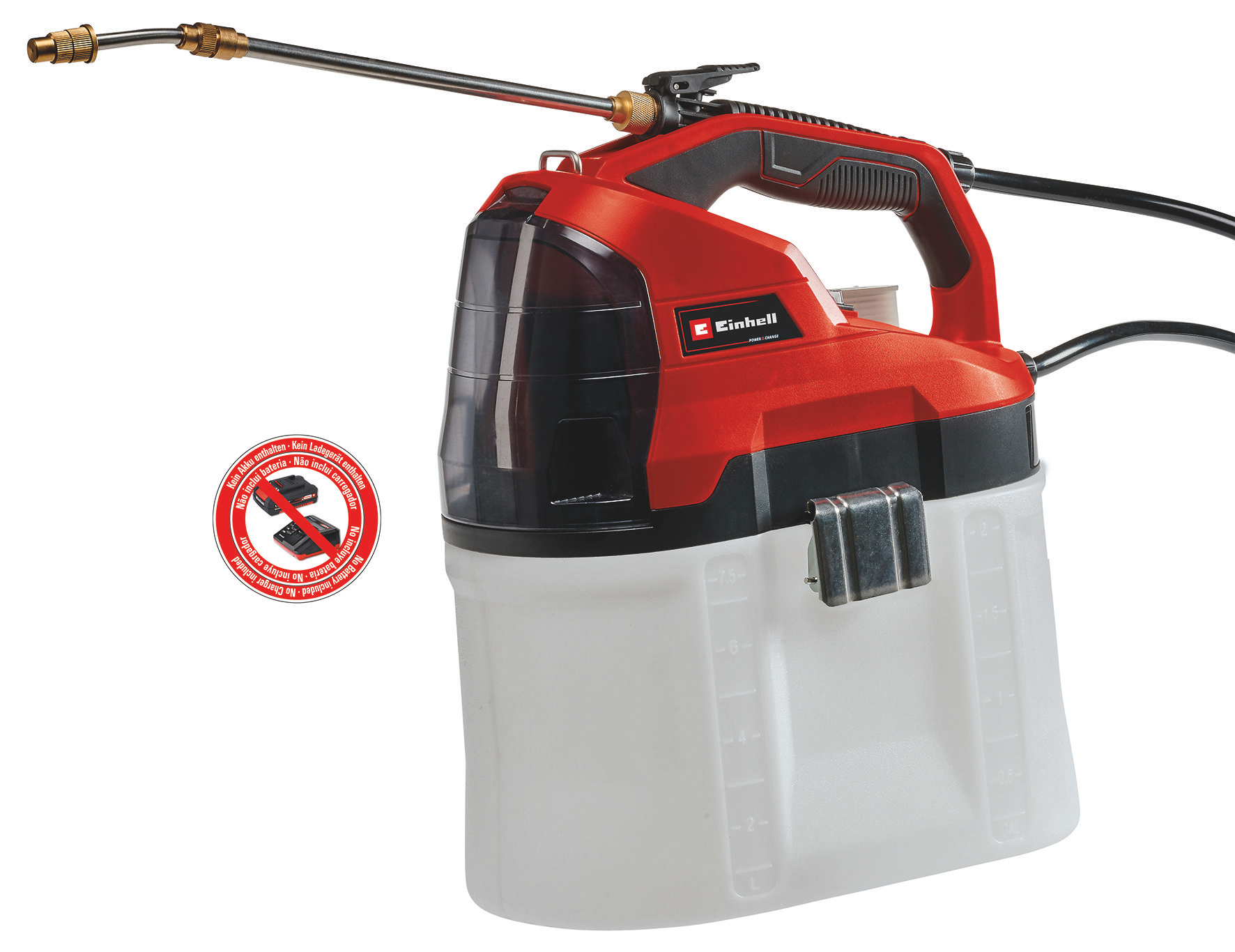 EINHELL GE-WS 18/75 Li-Solo akkus permetező (akku és töltő nélkül) termék fő termékképe