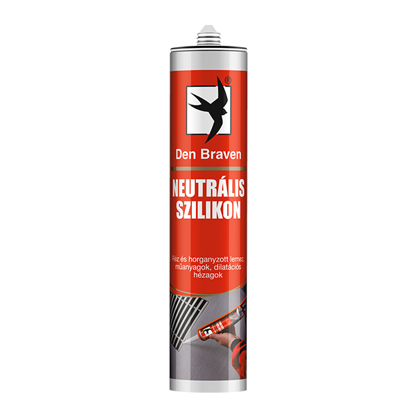 Den Braven Neutrális szilikon, fekete, 280 ml termék fő termékképe