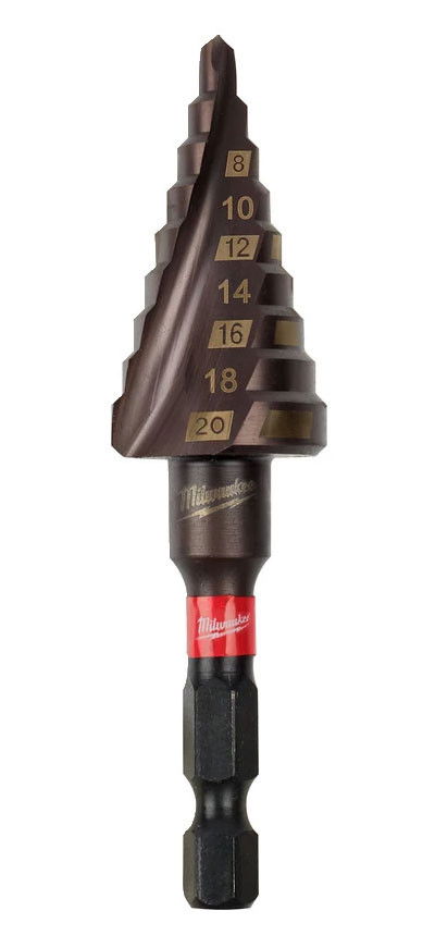 Milwaukee Shockwave Impact Duty™ lépcsős fúró, 4-20 mm termék fő termékképe