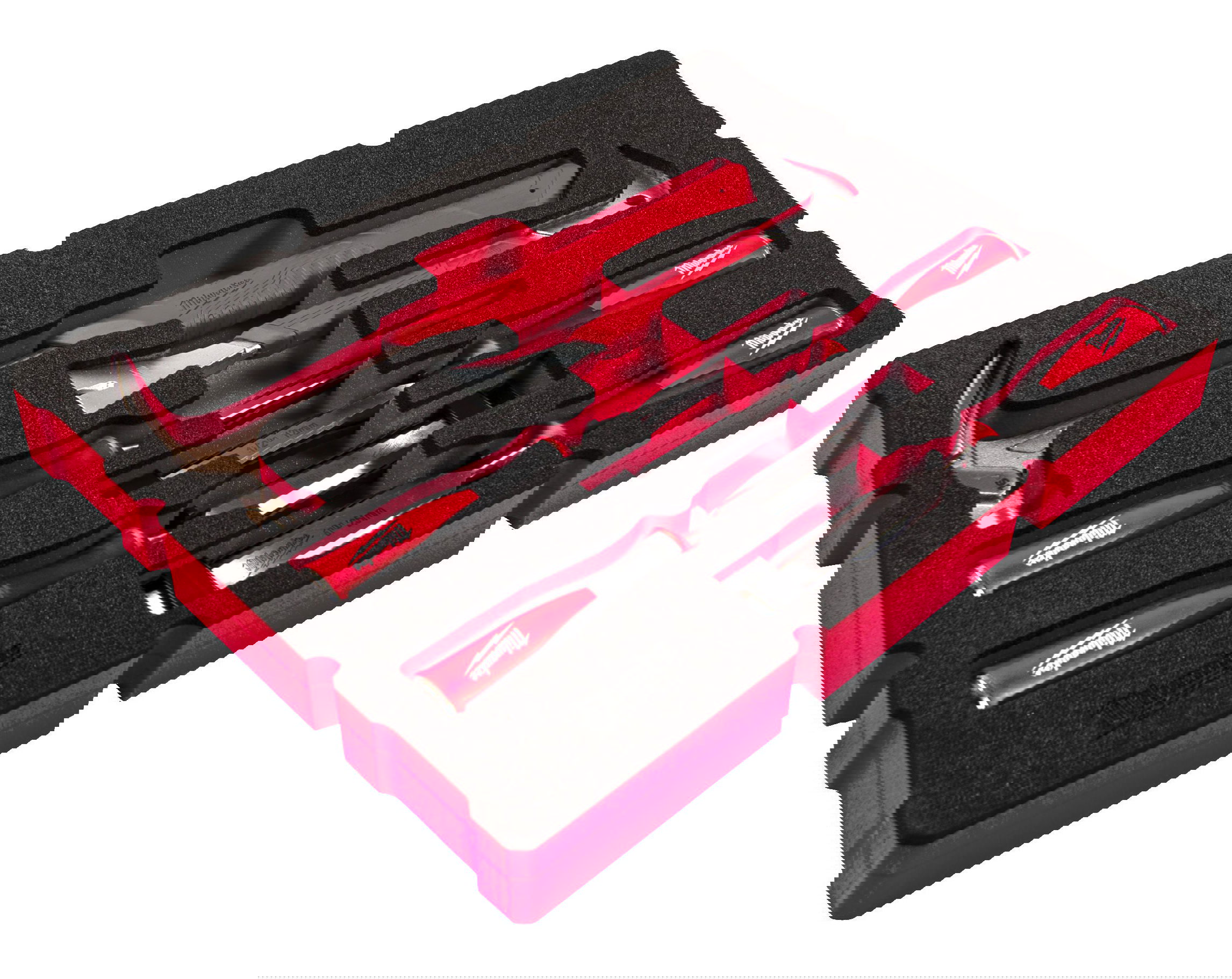 Milwaukee PACKOUT™ faipari készlet habbetétben, 6 darabos termék fő termékképe