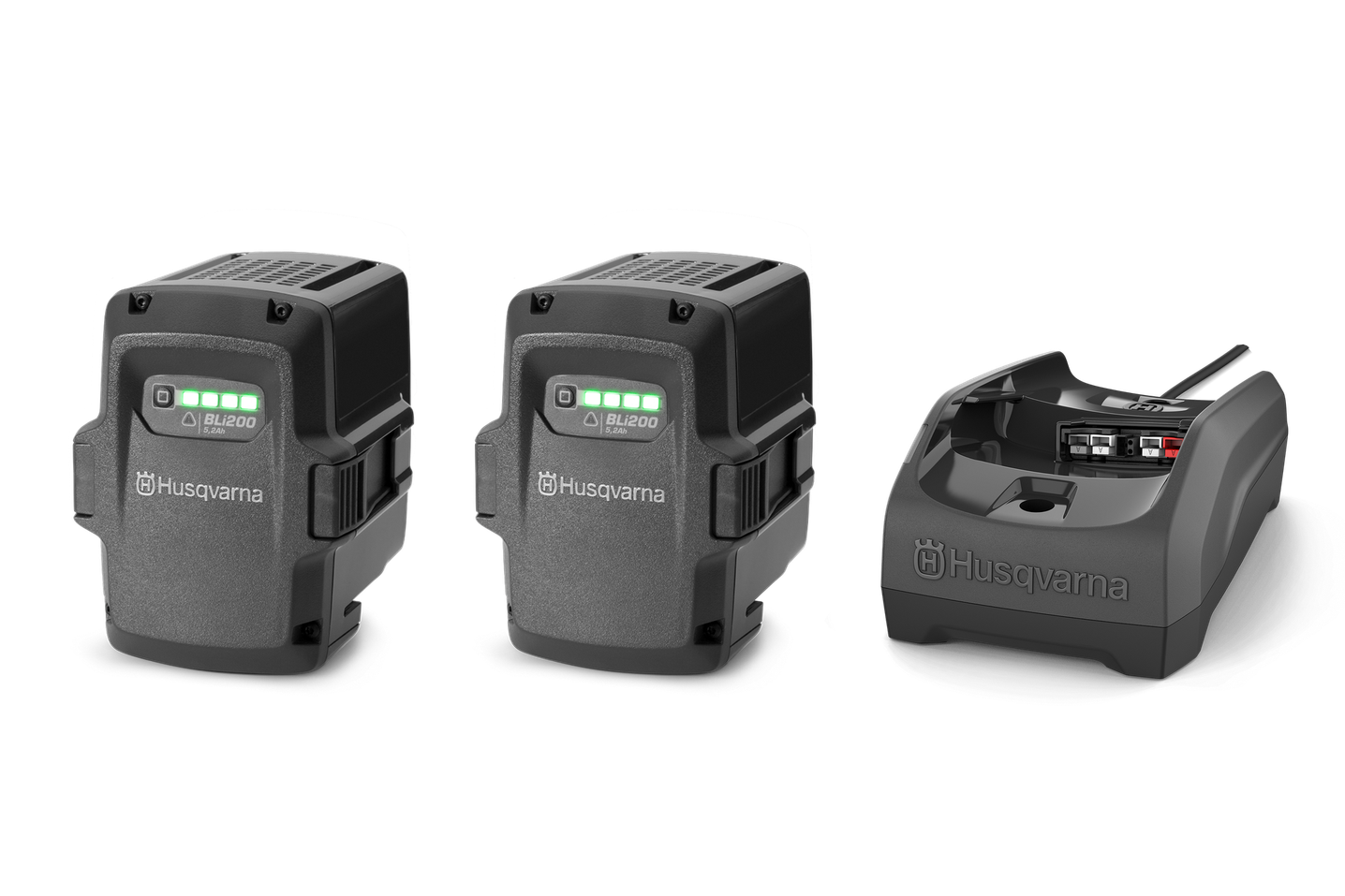 Husqvarna Power starter kit (2 x BLi200 5.2 Ah Li-ion akkumulátor + 40-C80 80W EU akkumulátor töltő) termék fő termékképe
