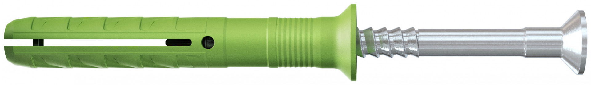 Fischer N GREEN 6 x 80/50 S beütődübel süllyesztett fejű csavarral, előszerelt, 45 db/csomag termék fő termékképe