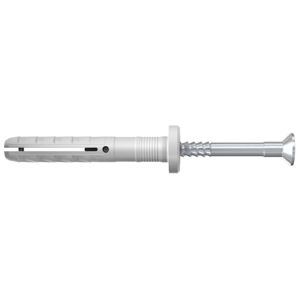 Fischer N 6 x 80/50 F beütődübel lapos fejjel, előszerelt szegcsavarral, 100 db/csomag termék fő termékképe
