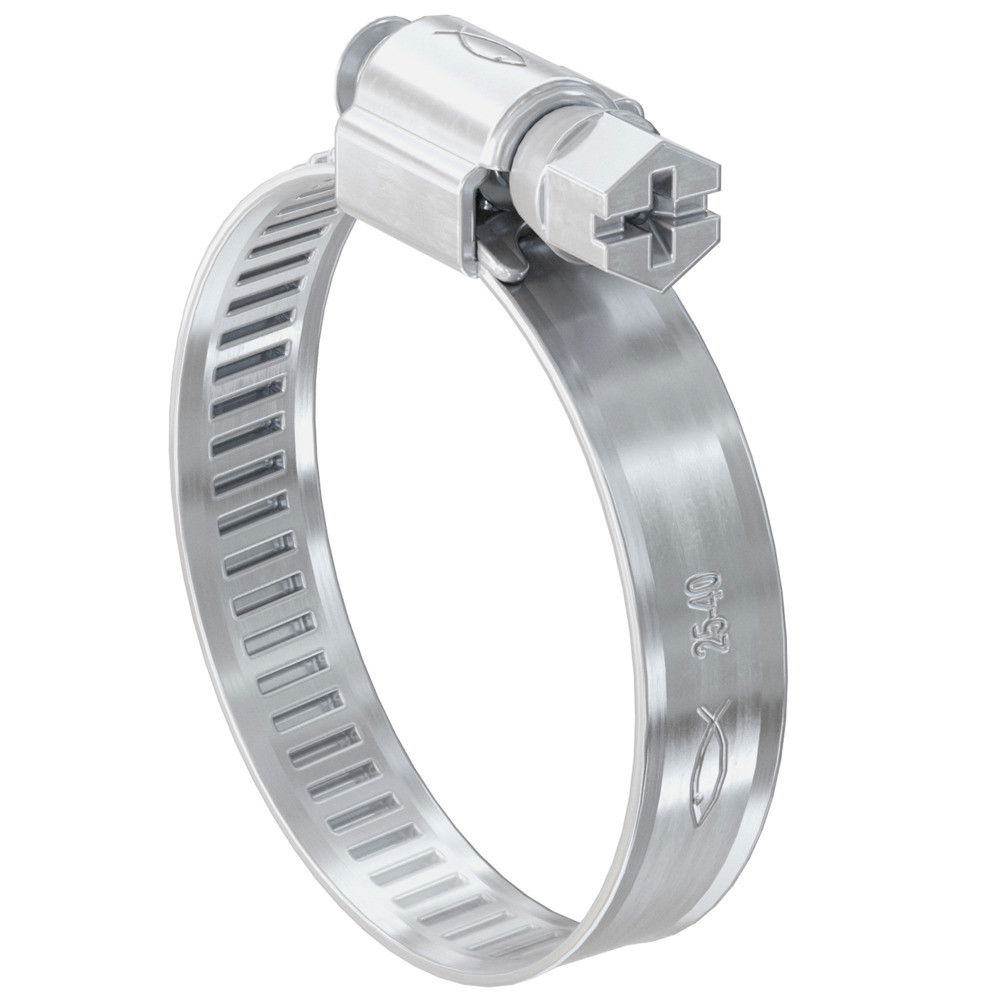Fischer SGS 9 W2 25 - 40 tömlőbilincs, 100 db/csomag termék fő termékképe