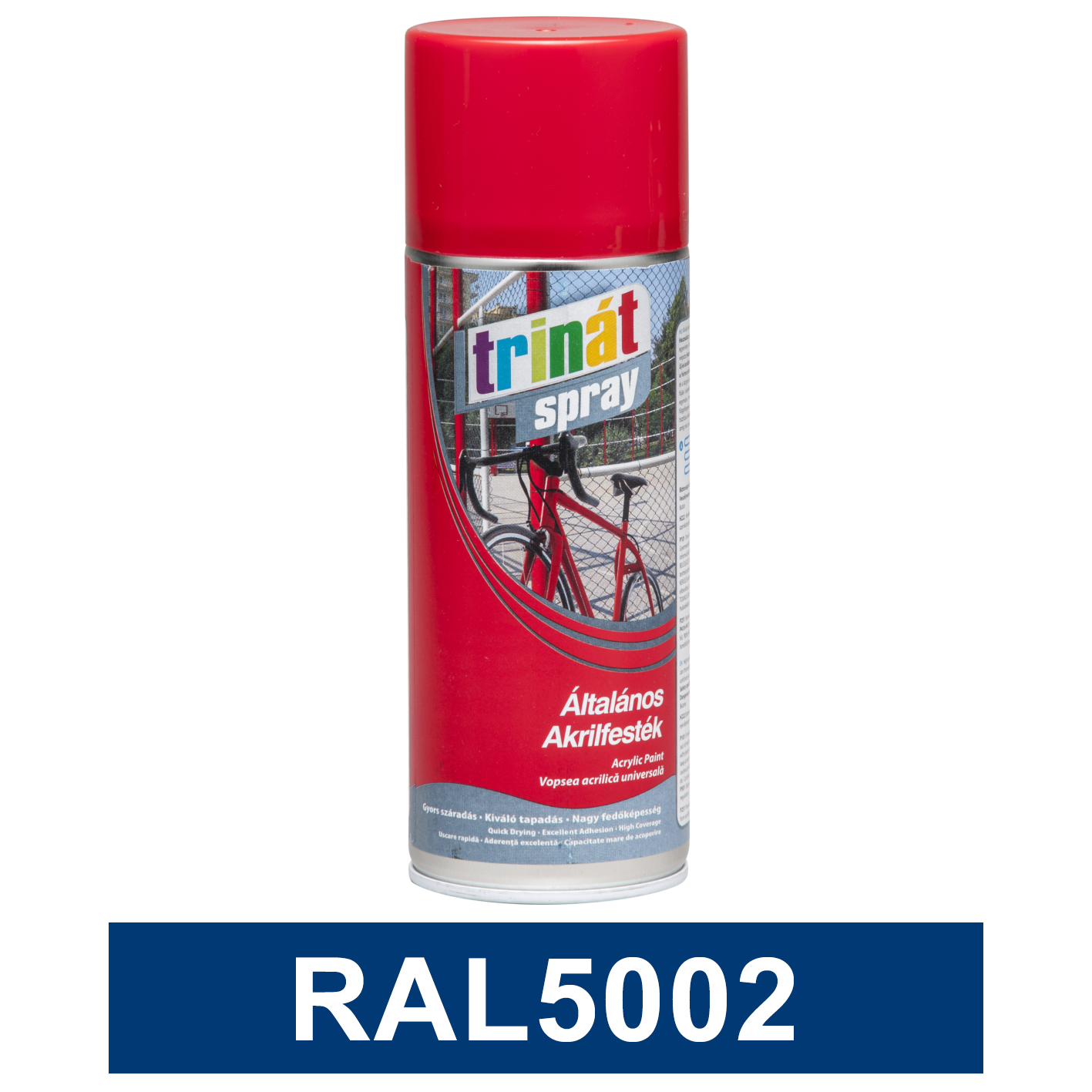 Trinát Általános akrilfesték spray, RAL5002, 400 ml termék fő termékképe