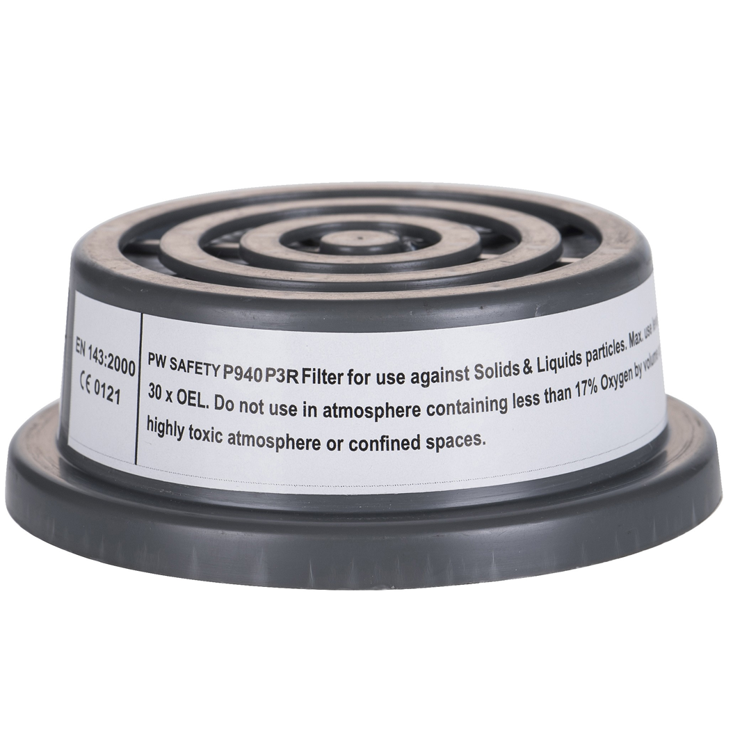 Portwest P940 - P3 részecskeszűrő menetes csatlakozással, 6 db/csomag termék fő termékképe